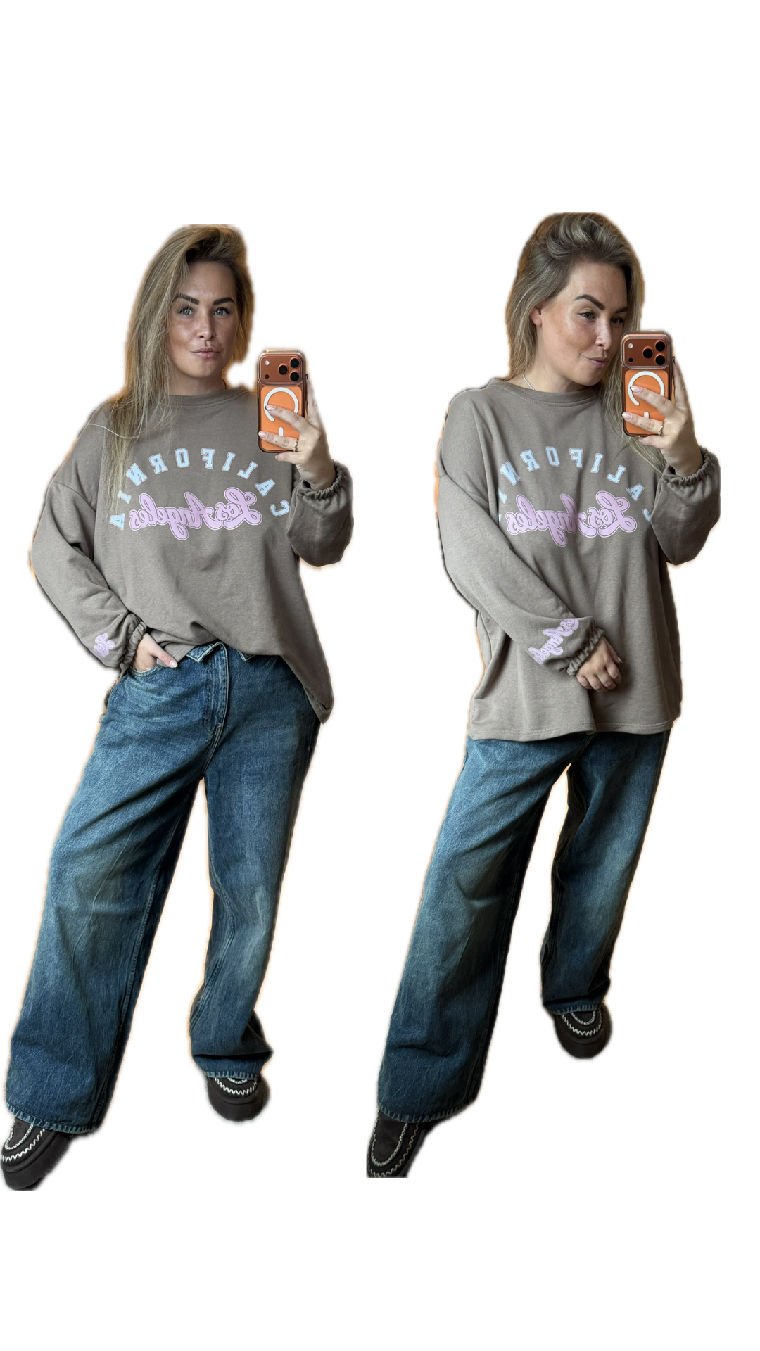 CALIFORNIA TEE TAUPE