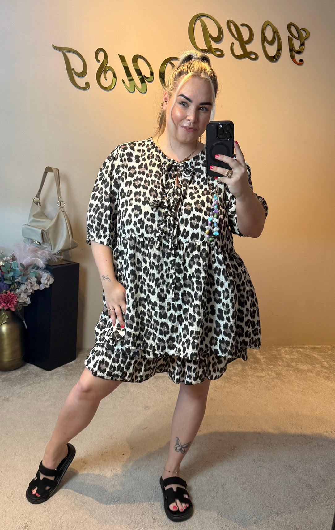 Panter 2 Piece Broekrokje