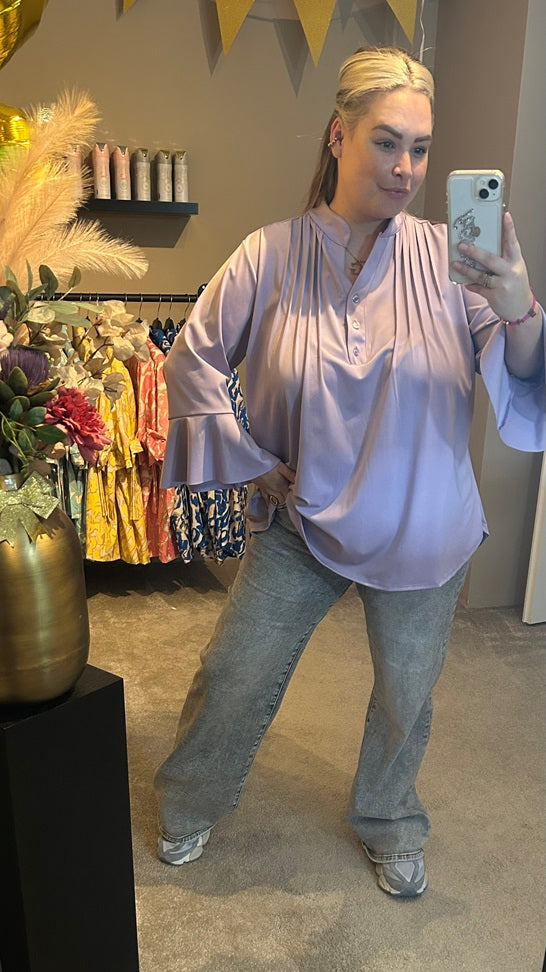 Travelblouse Lila