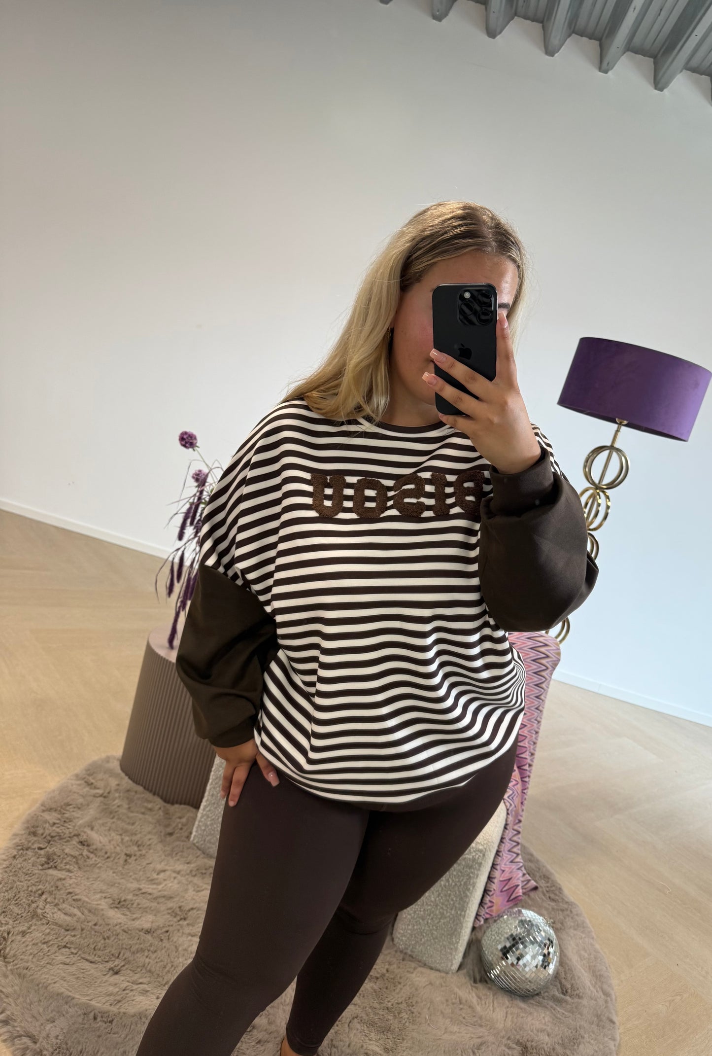 Sweater Bisou Bruin