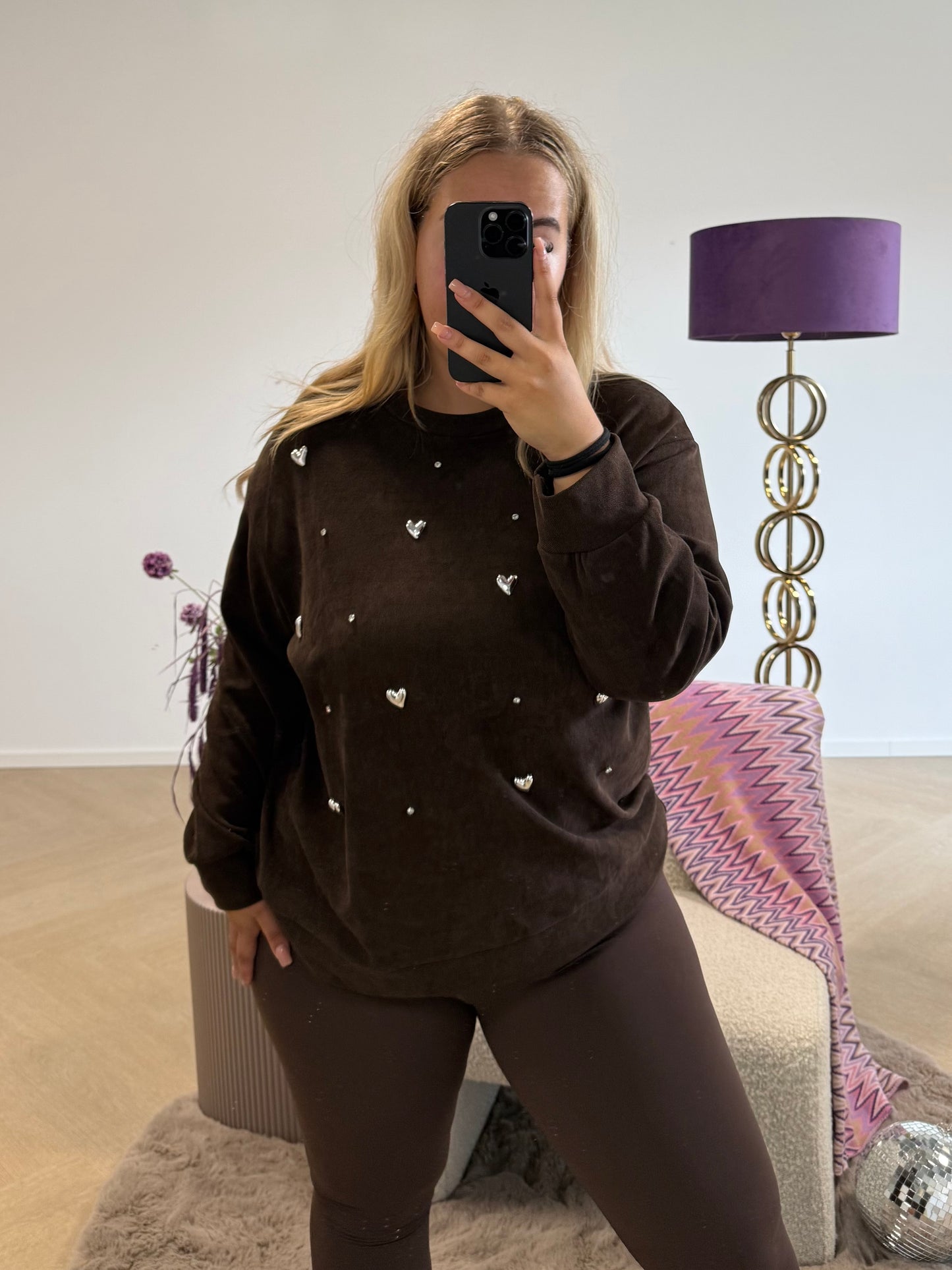 Hartjes Trui Bruin