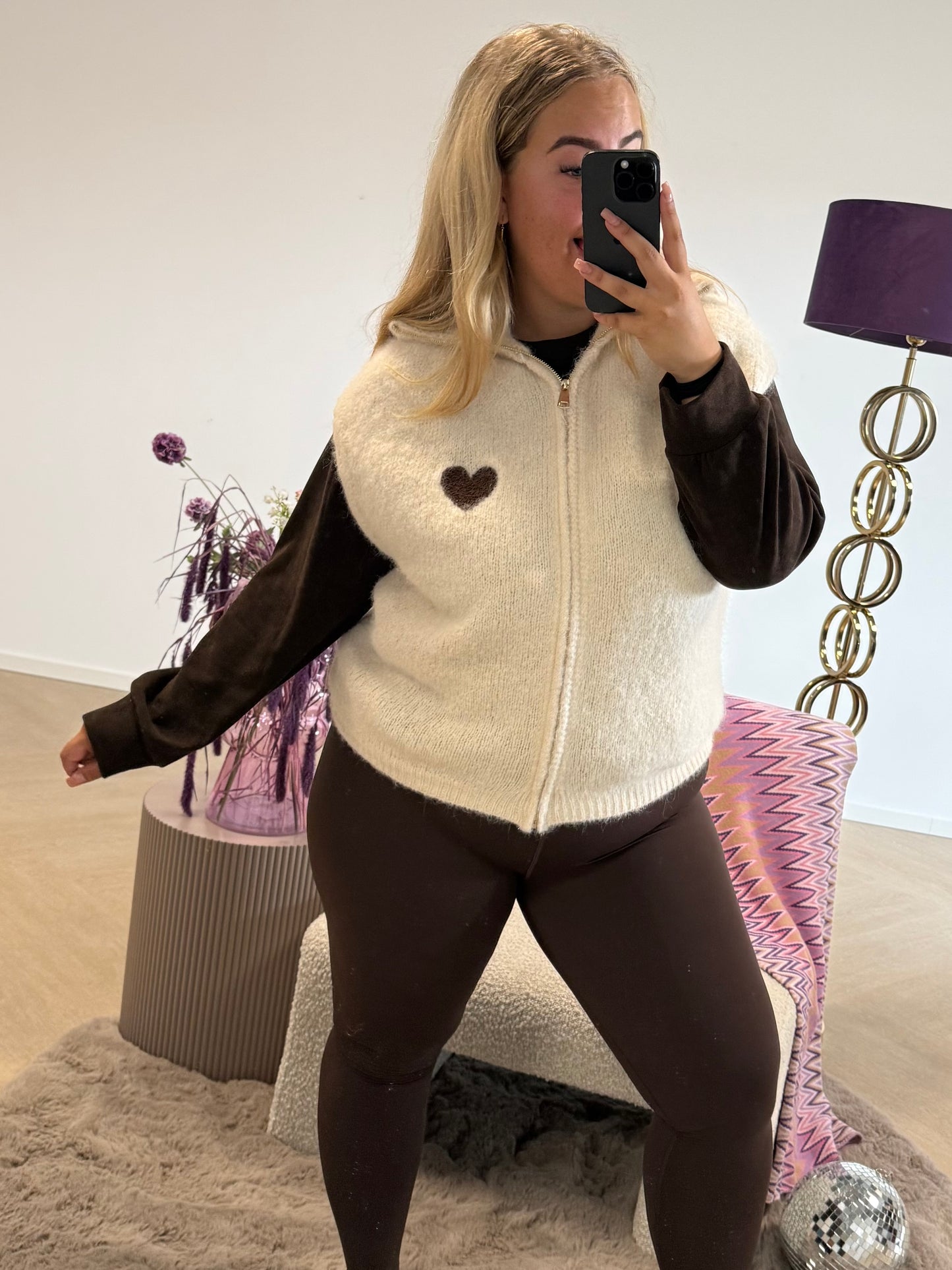 Hartjes Gilet Ecru