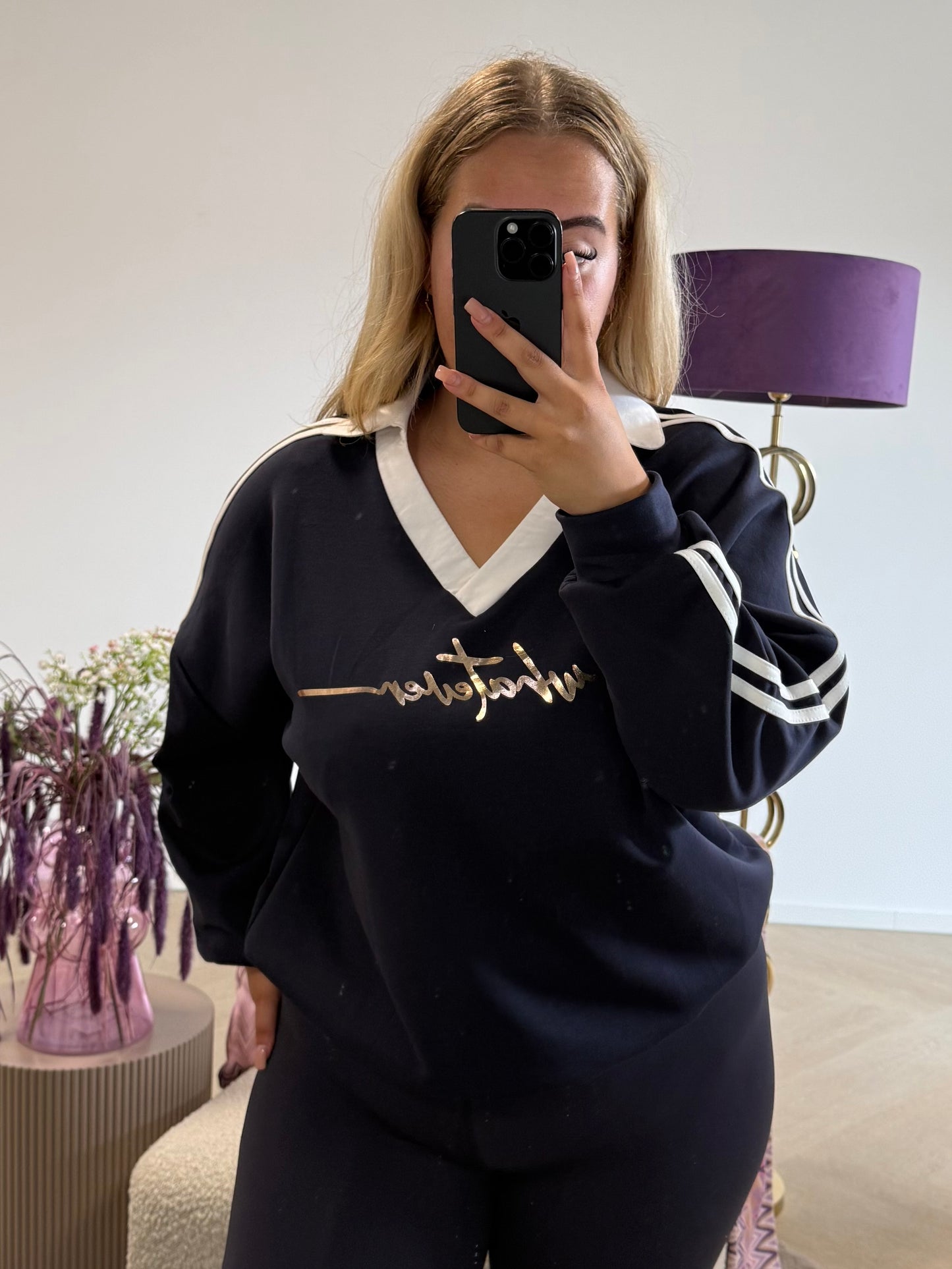 Whatever Sweater Navy