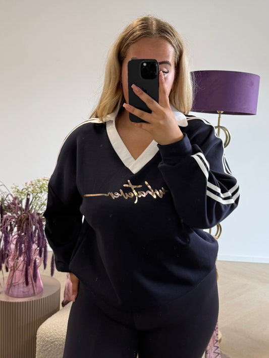 Whatever Sweater Navy