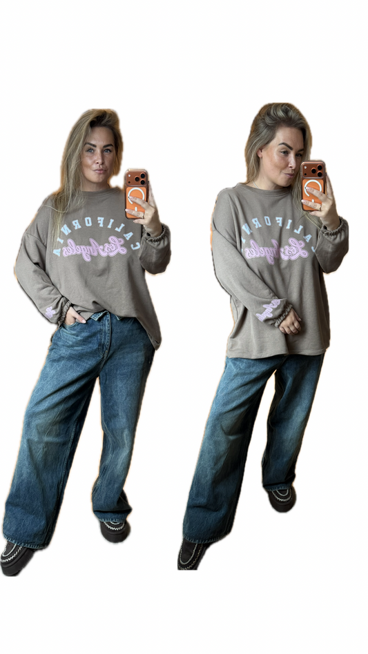 CALIFORNIA TEE TAUPE