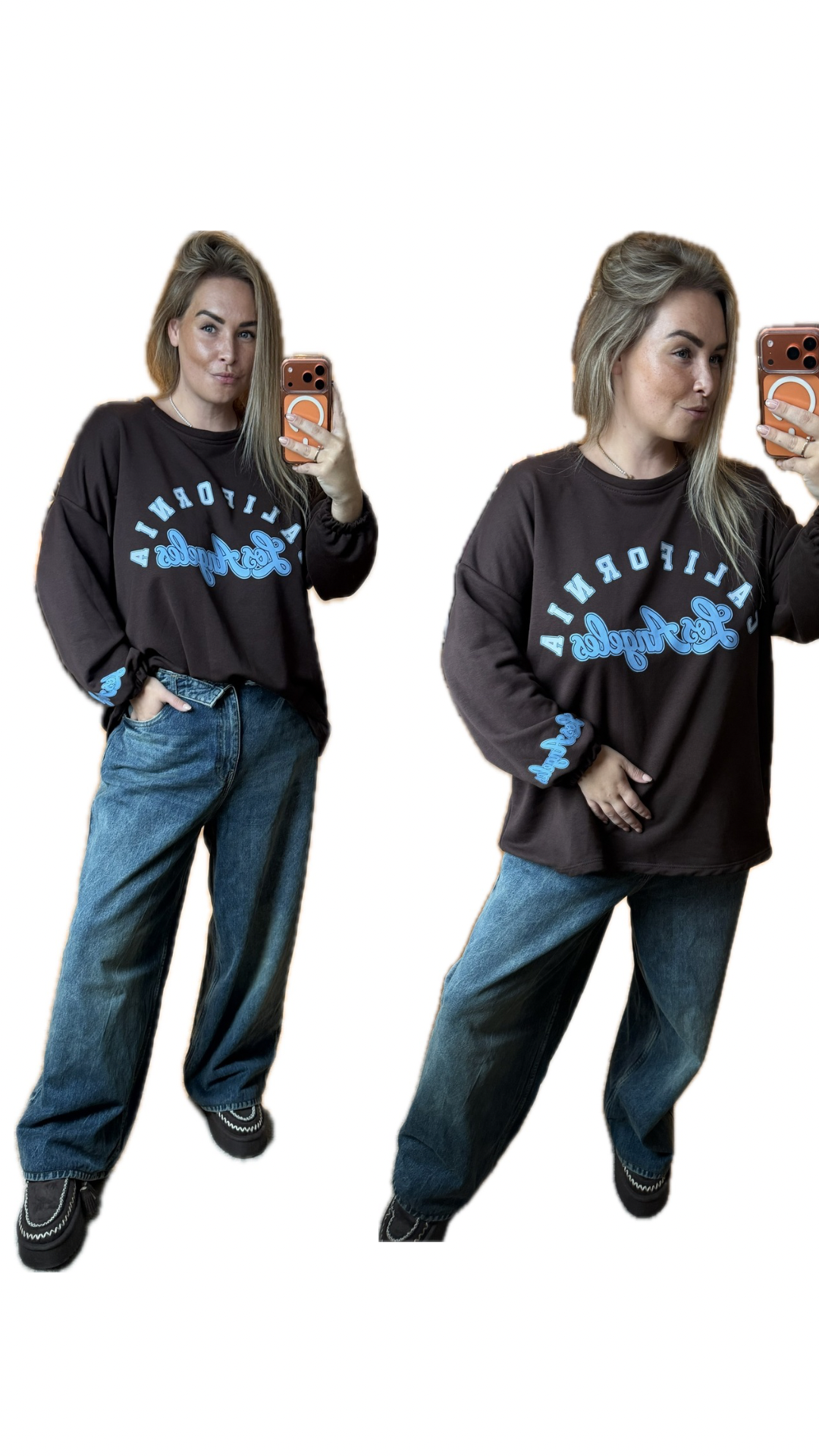 CALIFORNIA TEE BROWN