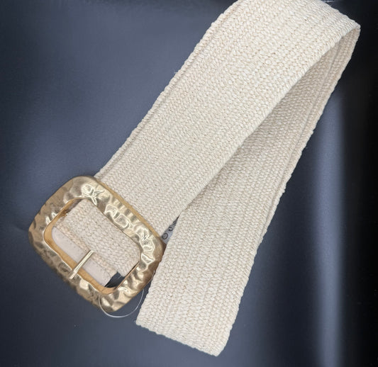 Stretch Riem Beige