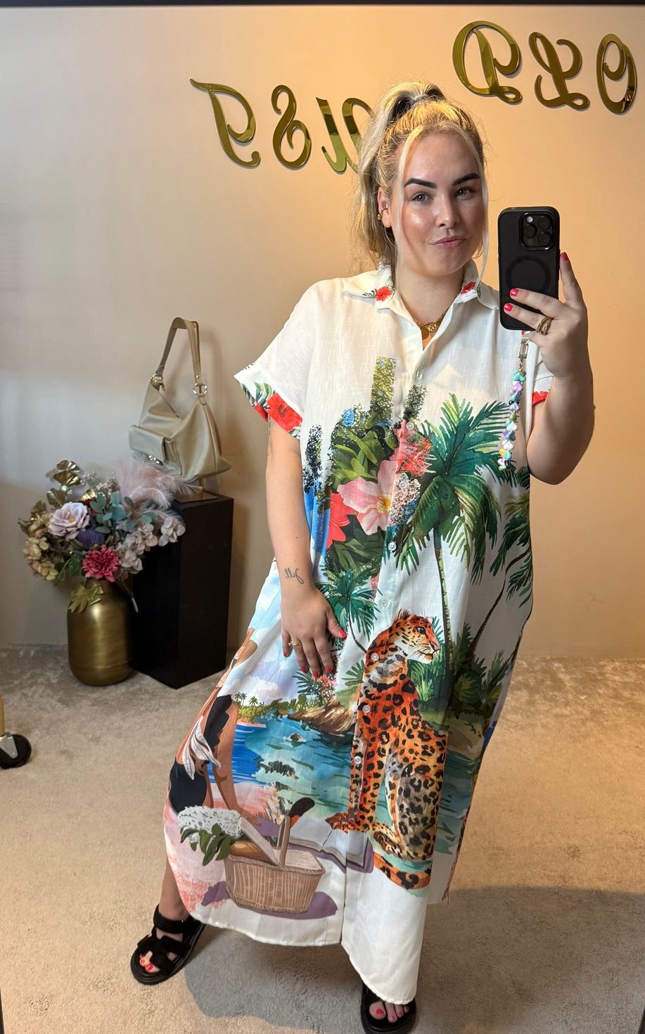 Blouse Jurk Tijger
