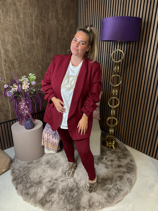 Blazer Bordeaux