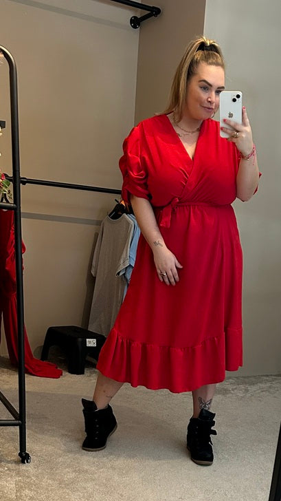 Dress Mia Rood