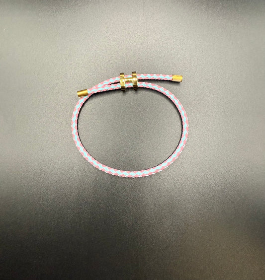 H Bracelet Pink/Blue