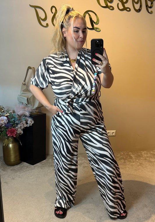 Zebra Jumpsuit